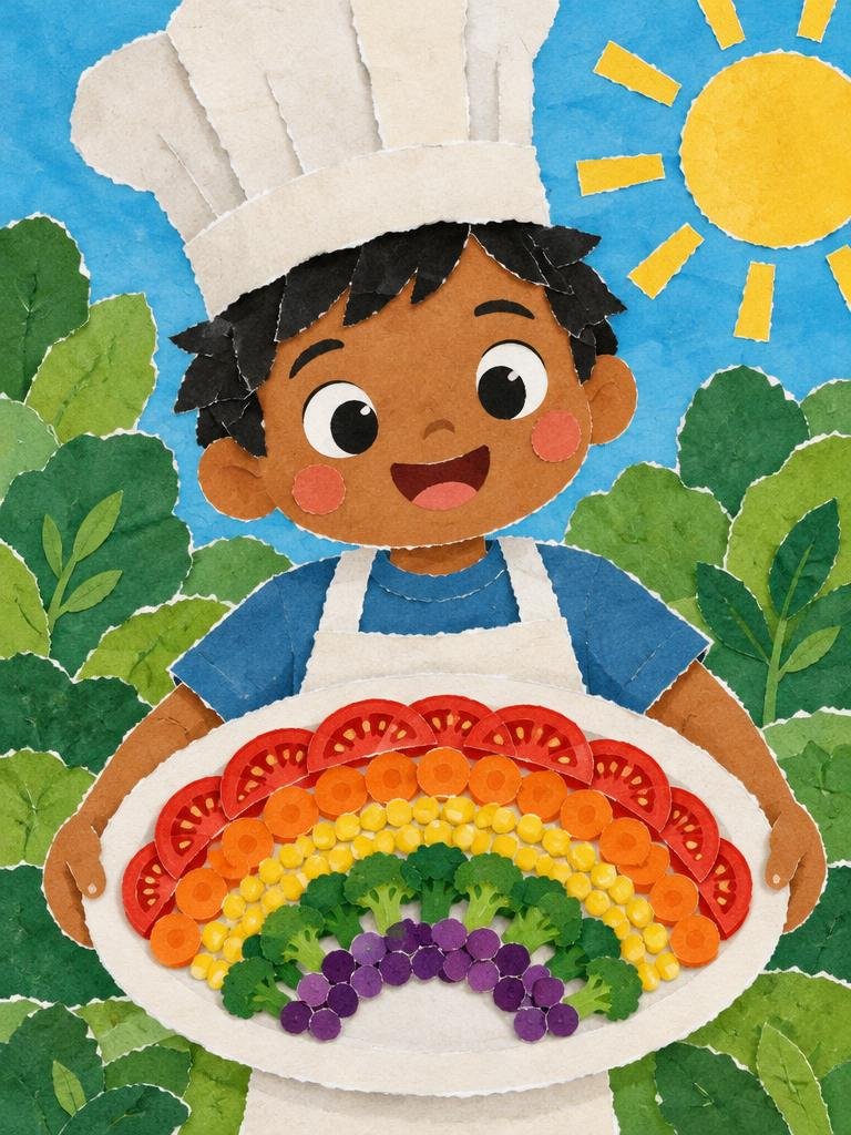 Portada de El arcoíris en mi plato