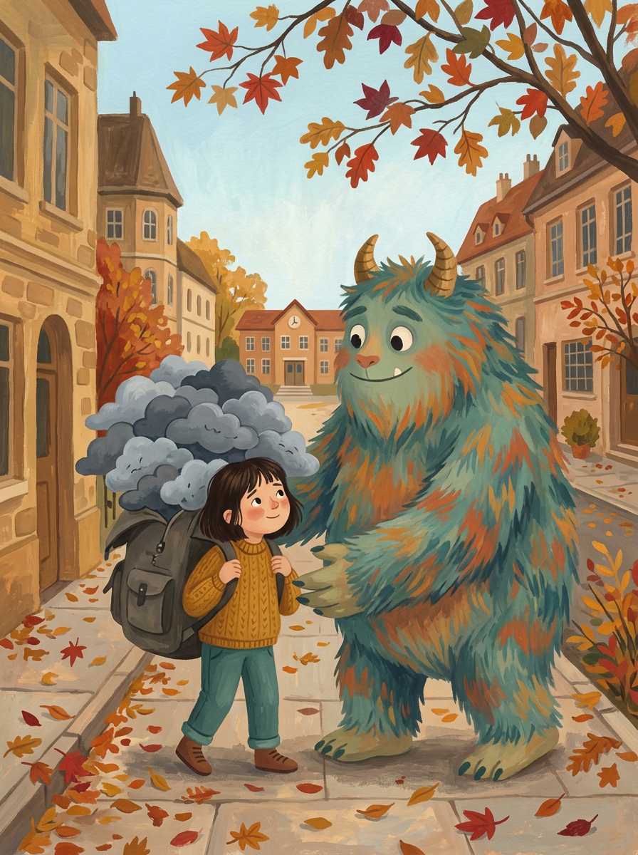 Portada de La mochila de las preocupaciones